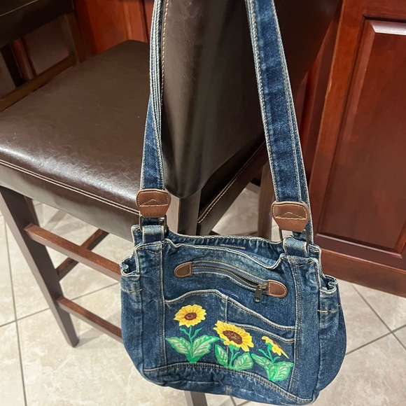 Sunflower Jean Purse - Picture 2 of 16